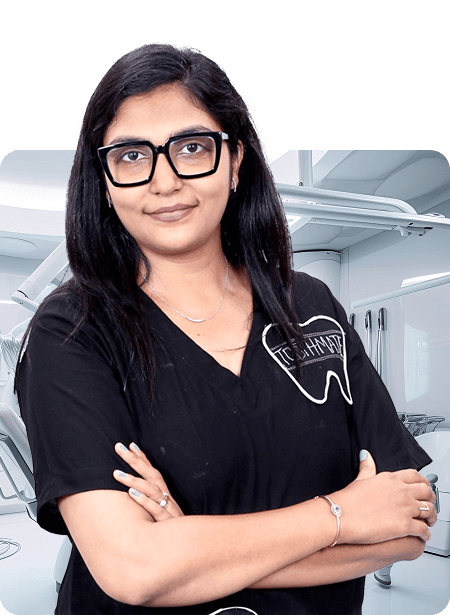 Doctor performing treatment