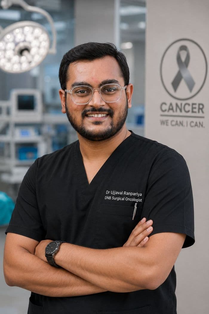 Dr. Ujjaval Ranpariya- DNB Surgical Oncologist, Surat